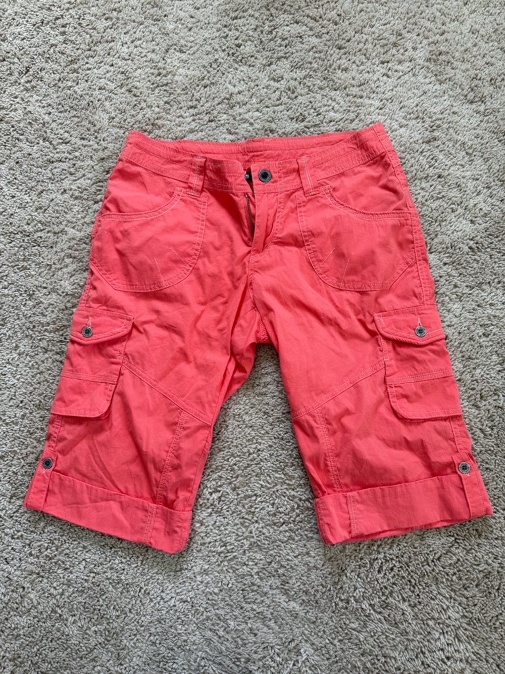 Kühl Women's Coral Cargo Shorts Size 4 Nylon Polyester